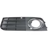 Image de VAN WEZEL 0327593 Grille De Pare-Choc avant gauche, avec trou(s) pour lampes de brouillard, pour véhicules sans aide au stationnement, Bord chromé