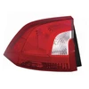 Image de VAN WEZEL 5922921 Feu arrière gauche, avec porte-lampe, Partie extérieure