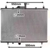 Image de VAN WEZEL 43002603 Radiateur du moteur Aluminium, Grille de radiateur soudée