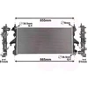 Image de VAN WEZEL 17012704 Radiateur du moteur Aluminium, Grille de radiateur soudée