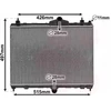 Image de VAN WEZEL 40012701 Radiateur du moteur Aluminium, Grille de radiateur soudée