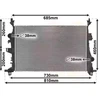 Image de VAN WEZEL 17012701 Radiateur du moteur Aluminium, Grille de radiateur soudée