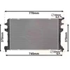 Image de VAN WEZEL 03012705 Radiateur du moteur Aluminium, Grille de radiateur soudée