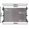 Image de KOYORAD PL103149 Radiateur du moteur Aluminium, Grille de radiateur soudée