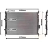 Image de VAN WEZEL 13002413 Radiateur du moteur Aluminium
