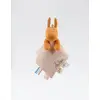 Image de Doudou Paco En Coton Bio Orange