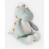 Image de Peluche Small Stegi En Mousseline De Coton Bio Gris, Orange