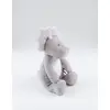 Image de Peluche Small Ops En Veloudoux Gris