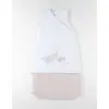 Image de Gigoteuse Veloudoux® - Bali & Snow Ecru, Blanc