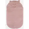 Image de Nid D'ange Jersey Et Fausse Fourrure Rose Poudré