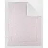 Image de Couverture En Mousseline Et Sherpa Rose