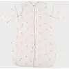 Image de Gigoteuse Manches Amovibles Gaze De Coton Bio Blanc