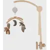 Image de Mobile Musical Avec Bras En Bois   Orso & Fluffy Vert