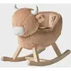 Image de Bascule Pour Bébé - Fluffy Cow Beige