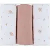 Image de Lot De 3 Langes 70* Coton Bio Blanc