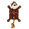 Image de Jouet peluche pour chien singe balle Duvoplus Zoo Friends Morris Marron 17x16x10 cm 12040