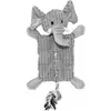 Image de Jouet peluche pour chien singe plat Duvoplus Zoo Friends Mia Marron 34x21x9 cm 12041