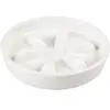 Image de Gamelle pour chien et chat anti-fourmi Duvoplus Glossy Argenté 12,6x12,6x3,9 cm 13342
