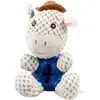 Image de Jouet peluche pour chien âne distributeur en caoutchouc Duvoplus Multicolore 17x11x10 cm 14572
