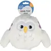 Image de Jouet peluche pour chien hibou fleuriste Duvoplus Blanc 24x17x8 cm 14963