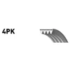 Image de GATES 4PK1123 Courroie Poly-V