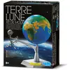 Image de Kit Scientifique "  Modèle Terre Et Lune Lumineux À Construire Multicolor