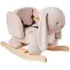 Image de Bascule Pomme Le Lapin Rose