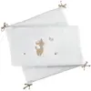 Image de Tour De Lit Fanfan (pour Lits 60 X 120 Et 70 X 140 Cm) Blanc, Beige, Rose