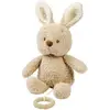 Image de Peluche Musicale Lapin En Tissu Doux Avec Mélodie Intégrée Beige