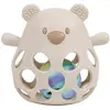 Image de Hochet Bébé Avec Balle Et Anneau De Dentition Beige, Vert D'eau