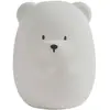 Image de Veilleuse En Silicone Ours Caramel Blanc