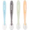 Image de Set 4 Cuillères En Silicone Gris