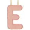 Image de Lettre E Phosphorescente À Suspendre Rose