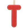 Image de Lettre T Phosphorescente Rouge