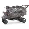 Image de Accessoire Poussette Housse De Pluie Sixseater Anthracite