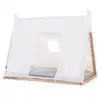 Image de Toile Pour Lit Tipi 70x140 Cm Blanc