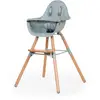 Image de Chaise Haute Évolutive Réglable En Hauteur Menthe