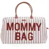 Image de Sac À Langer Mommy Bag Rayures Nude