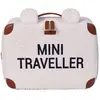 Image de Sac De Voyage Valise Pour Enfant Mini Traveller Teddy Blanc Cassé