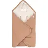 Image de Nid D'ange Biside Ouatiné Hiver - Teddy Matelassé Chaud Beige