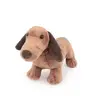 Image de Edward Le Teckel En Peluche 19 Cm Marron
