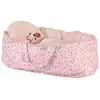 Image de Couffin En Tissu Poupée Coccinelle 40 Cm Rose