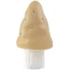 Image de Petite Lampe Veilleuse Champignon Blanc, Beige