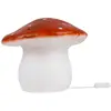 Image de Lampe Grand Champignon, Lampe De Chevet Ou À Poser Rouge