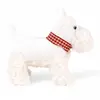 Image de Lola Le Chien En Peluche 17 Cm Blanc