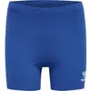 Image de Short femme Hummel hmlhmlCORE volley hipster Bleu L 213925-7045