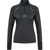 Image de Newline Mesa Half-Zip Top De Course Femmes-Noir, Taille L