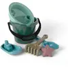Image de Seau De Plage Avec Accessoires Vert