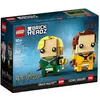 Image de Jouet De Construction Lego Brickheadz Draco Malfoy Et Cedric Diggory   Figurines À Construire   10 Ans Et Plus Multicolore