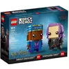 Image de Jeu De Construction Lego Brickheadz Harry Potter   Figurines Kingsley Shacklebolt Et Nymphadora Tonks   250 Pièces   Enfants 10+ Multicolore